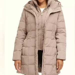Cole Haan Signature Hodded Down & Feather Jacket